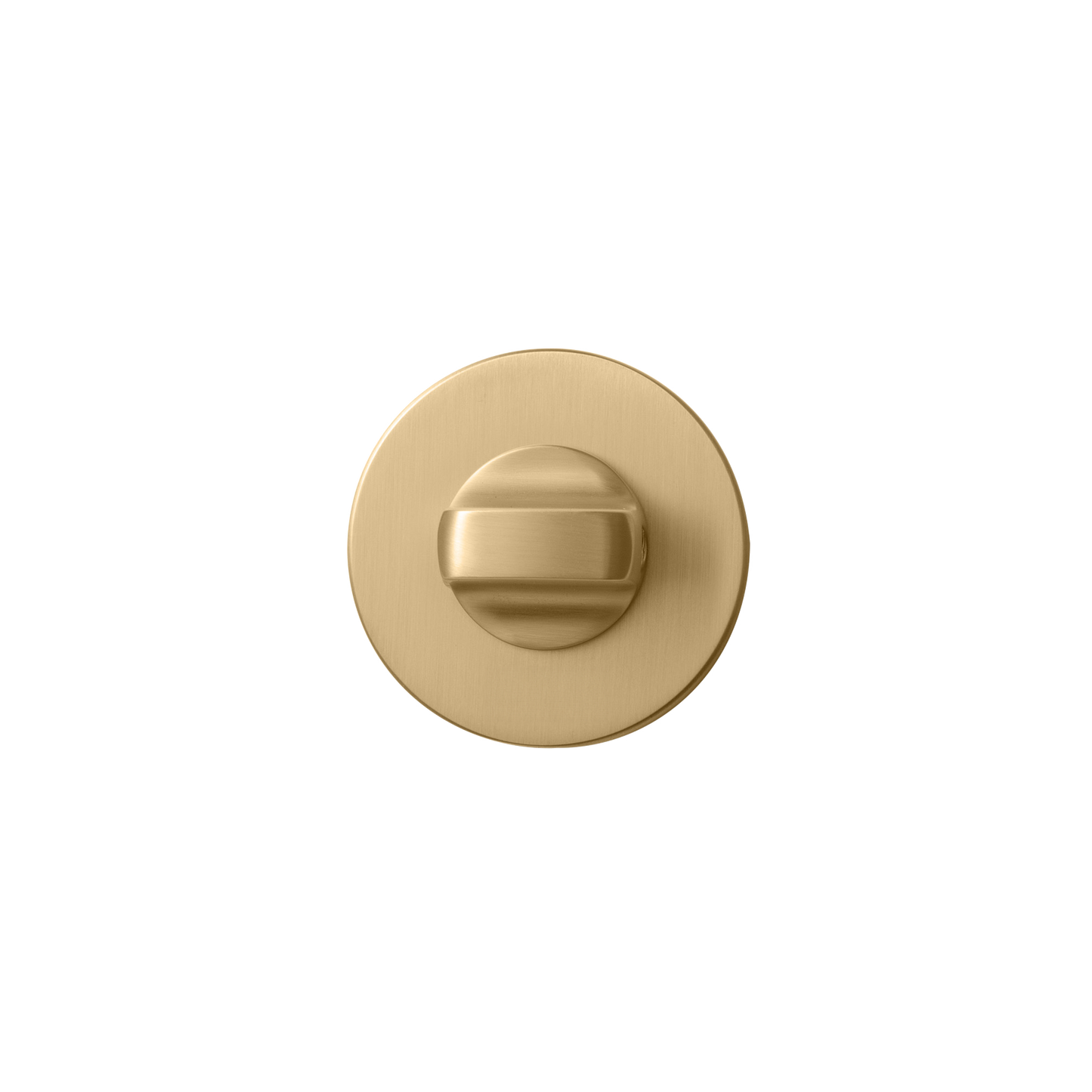 Privacy Lock Brushed Gold